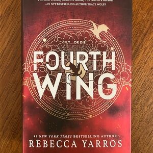 Fourth Wing Holiday Special First Edition Hardcover Book